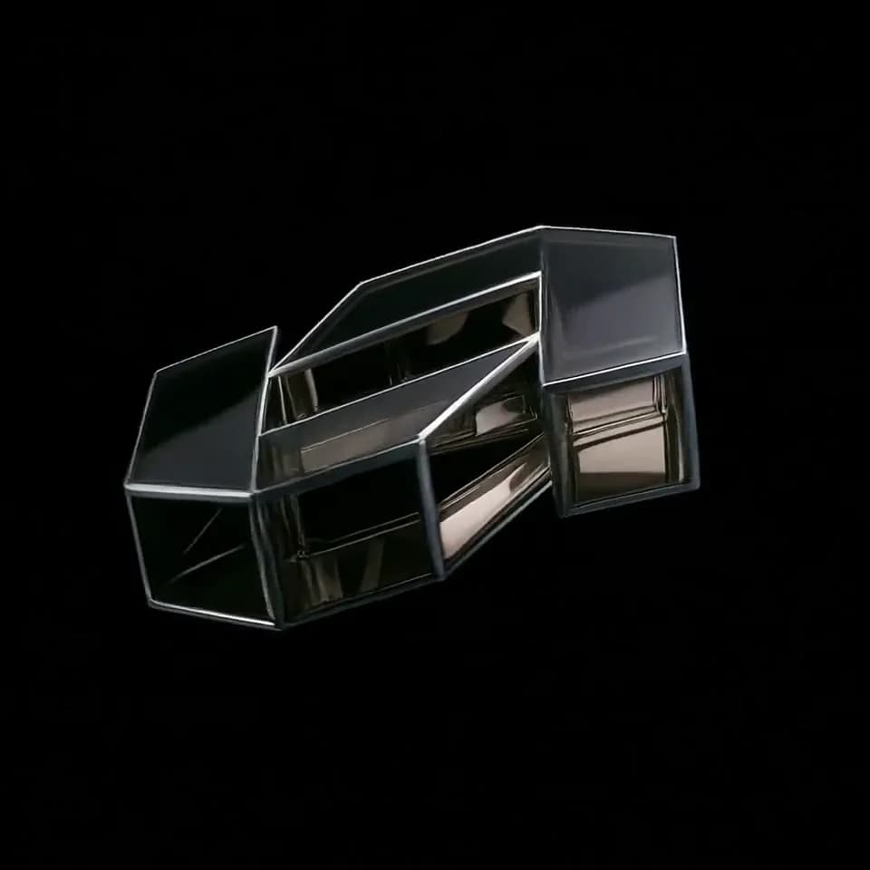 Floating reflective modular system